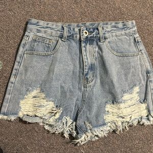 Distressed Shorts